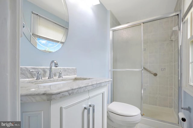 12110 Wilmont Turn, Bowie, MD 20715 - full bath featuring toilet, a shower stall, and vanity