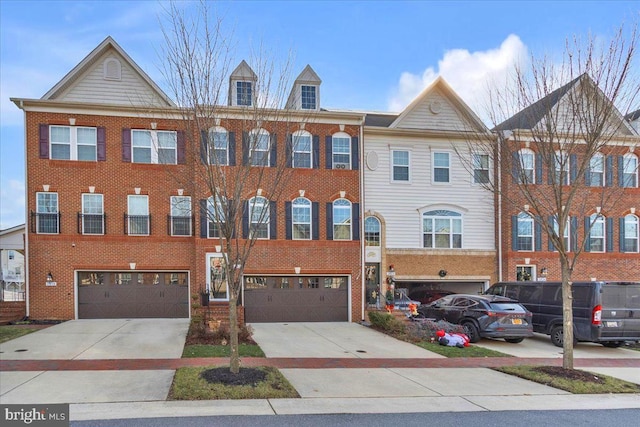 3820 Pentland Hills Dr, Upper Marlboro, MD 20774 - townhome / multi-family property featuring driveway, an attached garage, and brick siding