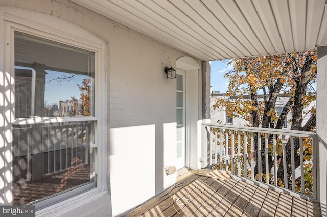 2621 E Monument St, Baltimore, MD 21205 - view of balcony