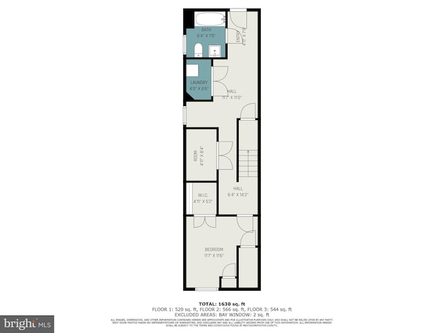 2621 E Monument St, Baltimore, MD 21205 - floor plan / room layout