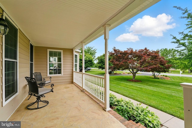 201 Pondview Ct, Chestertown, MD 21620 - porch with a yard
