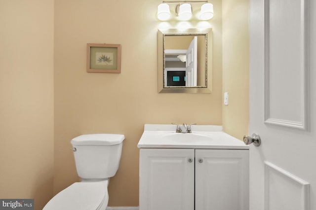 308 Curry Ford Ln, Gaithersburg, MD 20878 - bathroom with vanity and toilet