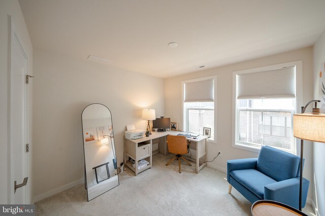 301 Star Tavern Ln, West Chester, PA 19382 - home office with light colored carpet and baseboards