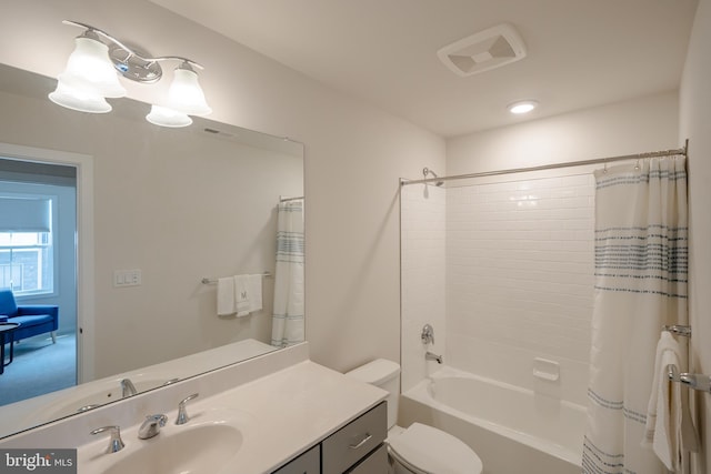 301 Star Tavern Ln, West Chester, PA 19382 - full bathroom with vanity, toilet, and shower / tub combo