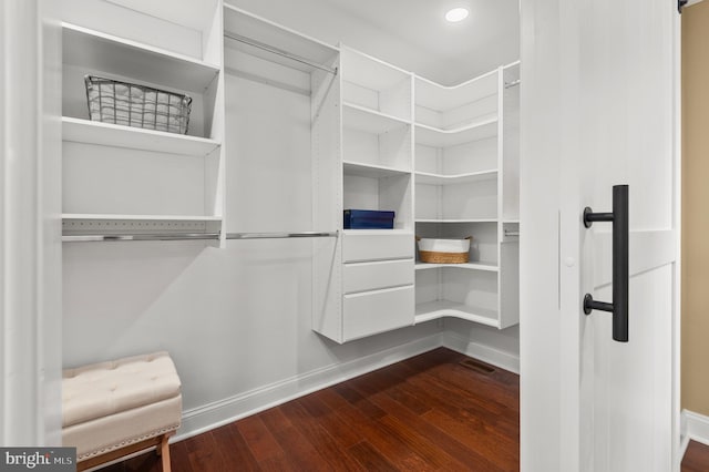 2006 Par Dr, Doylestown, PA 18901 - walk in closet featuring dark wood-type flooring