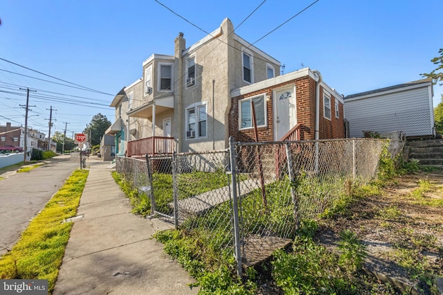 100 Chester Pike, Darby, PA 19023 - view of property exterior with brick siding