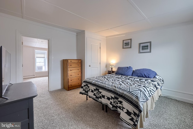 114 Walnut St, Columbia, PA 17512 - bedroom with carpet and baseboard heating