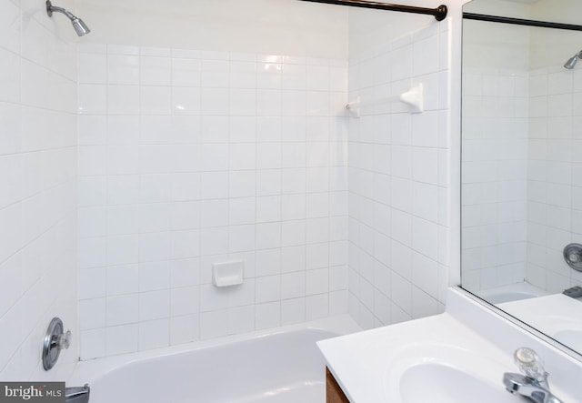 3313 Cornwell Dr SE, Washington, DC 20032 - full bath featuring vanity and shower / bathtub combination