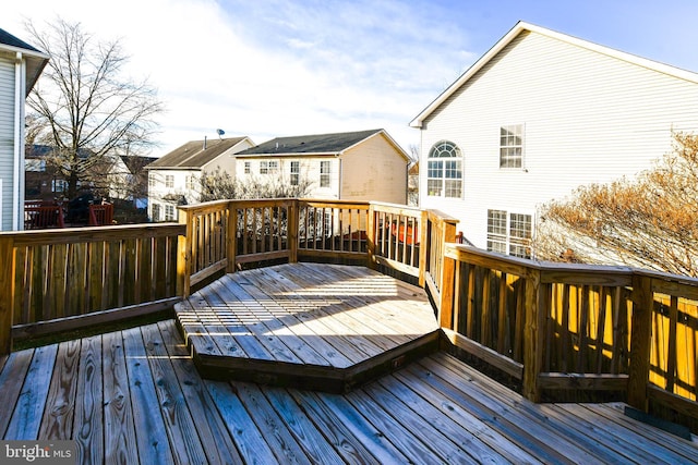 3313 Cornwell Dr SE, Washington, DC 20032 - deck featuring a residential view