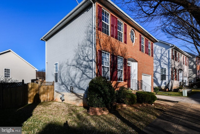 3313 Cornwell Dr SE, Washington, DC 20032 - view of side of property featuring a garage