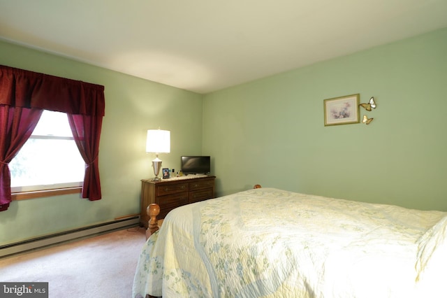 503 N Rachels Way, Aaronsburg, PA 16820 - carpeted bedroom with a baseboard radiator