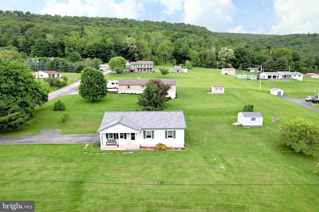 503 N Rachels Way, Aaronsburg, PA 16820 - view from above of property featuring a forest