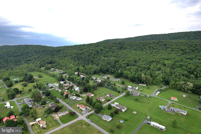 503 N Rachels Way, Aaronsburg, PA 16820 - aerial view of property and surrounding area featuring a heavily wooded area