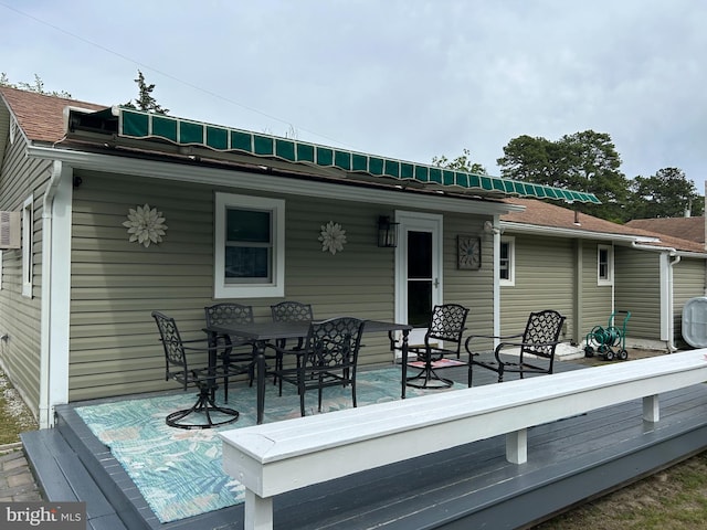 117 W Waverly St S, Browns Mills, NJ 8015 - back of house with outdoor dining space