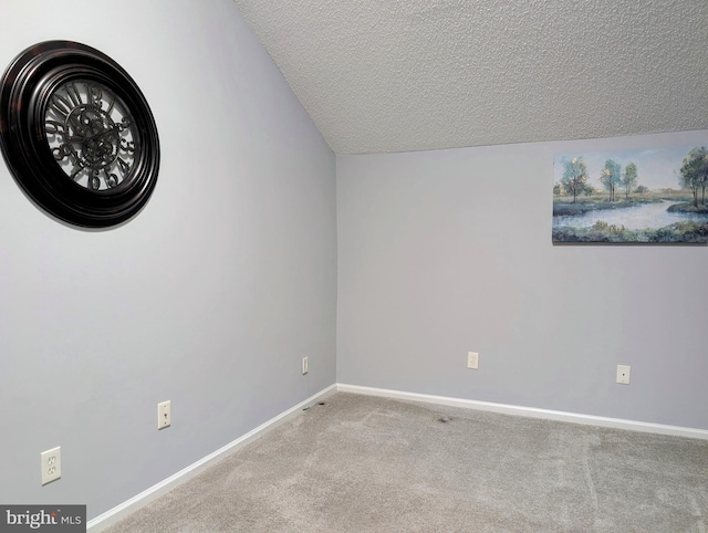 407 Talon Ct, Lawrence, NJ 08648 - spare room with a textured ceiling, carpet, and baseboards
