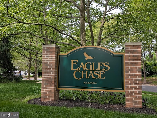 407 Talon Ct, Lawrence, NJ 08648 - view of community sign