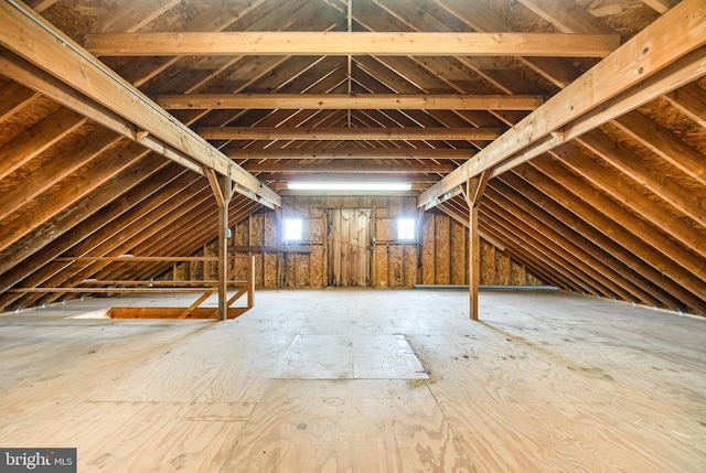 11966 Bluegrass Ct, Nokesville, VA 20181 - view of unfinished attic