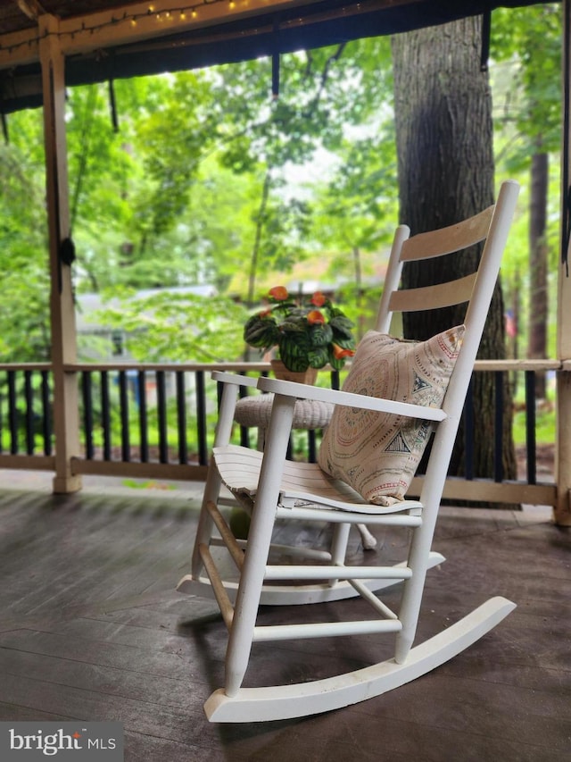 302 6th St, Mount Gretna, PA 17064 - view of deck