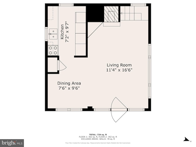 302 6th St, Mount Gretna, PA 17064 - floor plan / room layout