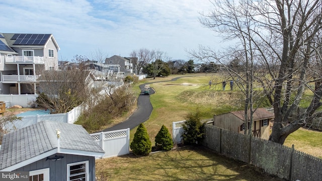 817 Lafayette Blvd, Brigantine, NJ 08203 - view of yard with a residential view
