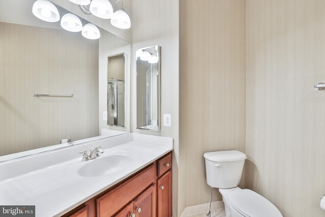 16328 Limestone Ct, Leesburg, VA 20176 - bathroom with toilet and vanity