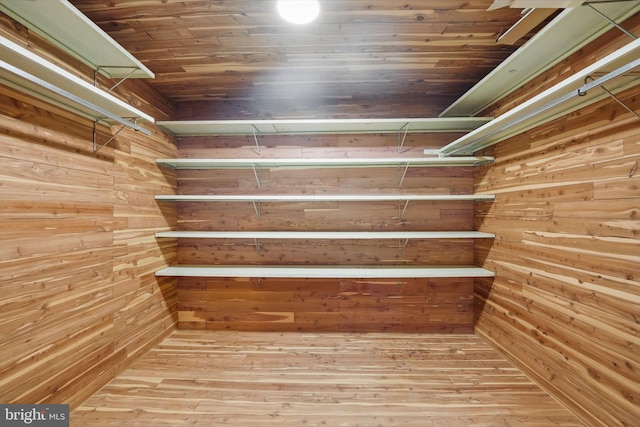2624 Black Fir Ct, Reston, VA 20191 - walk in closet with hardwood / wood-style floors