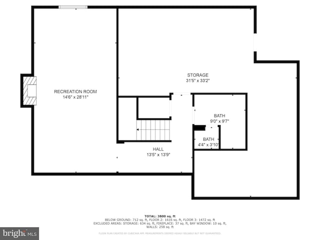 2624 Black Fir Ct, Reston, VA 20191 - home floor plan