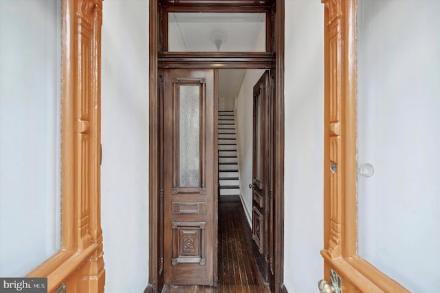 2347 E Norris St, Philadelphia, PA 19125 - hall featuring wood finished floors