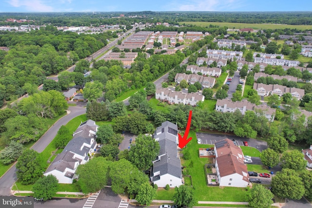 6 Carob Ct, Lumberton, NJ 08048 - aerial perspective of suburban area