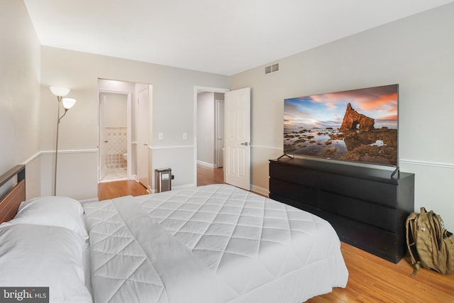 6 Carob Ct, Lumberton, NJ 08048 - bedroom with wood finished floors and ensuite bath