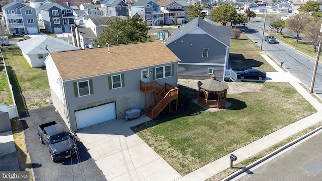 2 Franklin Pl, Brigantine, NJ 08203 - aerial perspective of suburban area