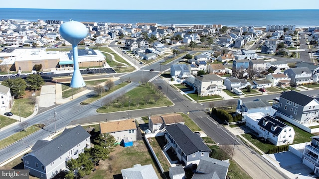 2 Franklin Pl, Brigantine, NJ 08203 - aerial perspective of suburban area featuring a large body of water