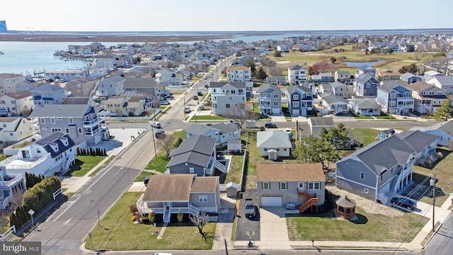 2 Franklin Pl, Brigantine, NJ 08203 - aerial perspective of suburban area featuring a large body of water