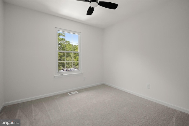 9439 Fens Holw, Laurel, MD 20723 - carpeted empty room featuring baseboards and a ceiling fan