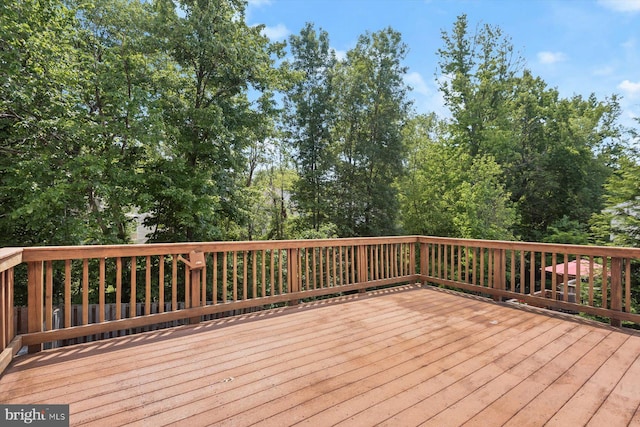 9439 Fens Holw, Laurel, MD 20723 - view of wooden deck