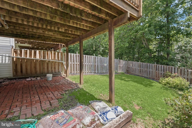 9439 Fens Holw, Laurel, MD 20723 - view of yard featuring a patio