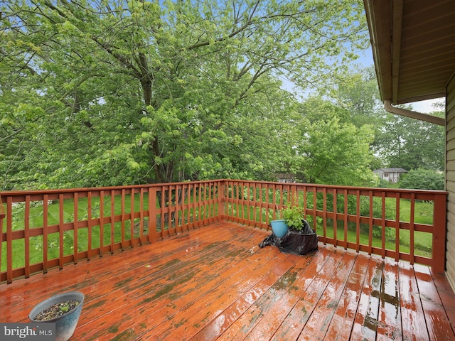 14754 Sherwood Dr, Greencastle, PA 17225 - view of deck