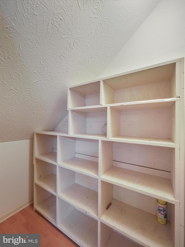 14754 Sherwood Dr, Greencastle, PA 17225 - spacious closet with lofted ceiling and wood finished floors