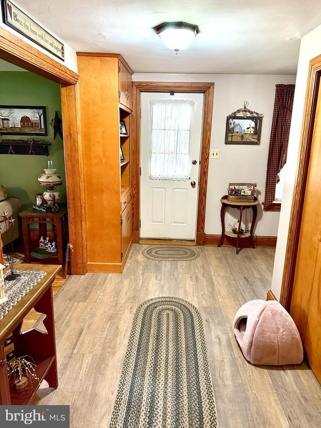 239 S Allison St, Greencastle, PA 17225 - entryway with light wood finished floors and baseboards