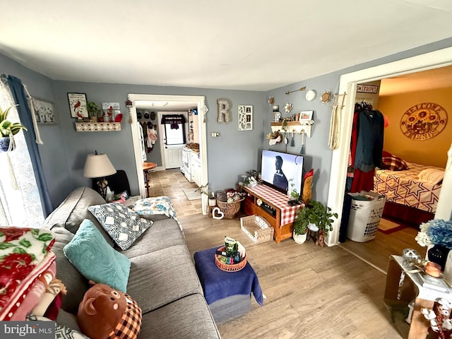 239 S Allison St, Greencastle, PA 17225 - living room with wood finished floors