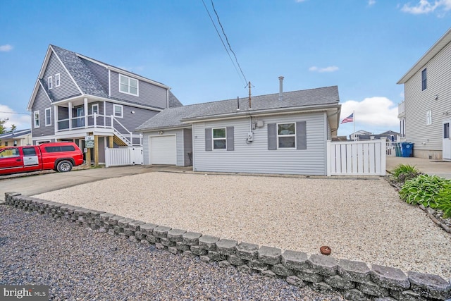 13 Lake Superior, Little Egg Harbor Twp, NJ 08087 - view of front of home featuring concrete driveway, an attached garage, and roof with shingles