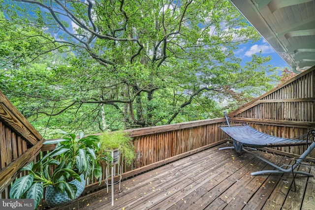 3100 Rodman St NW, Washington, DC 20008 - view of deck