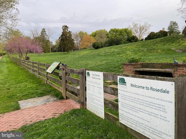 3100 Rodman St NW, Washington, DC 20008 - gate featuring a rural view