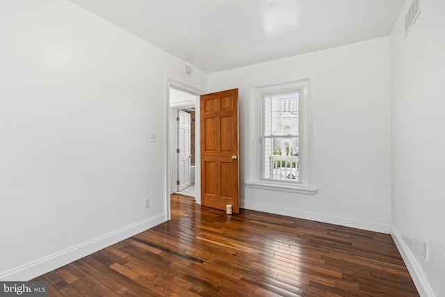 20 N Richardson Ave, Lansdale, PA 19446 - empty room featuring dark wood-style flooring and baseboards