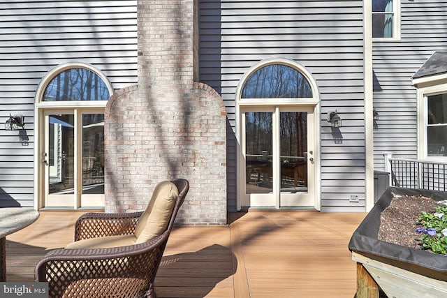 7951 Kelly Ann Ct, Fairfax Station, VA 22039 - view of deck