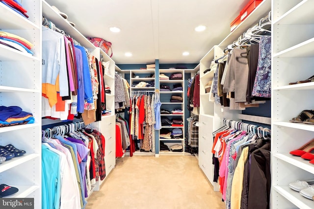 7951 Kelly Ann Ct, Fairfax Station, VA 22039 - spacious closet with carpet floors