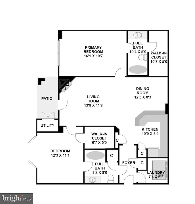 18707 Sparkling Water Dr Unit 3, Germantown, MD 20874 - floor plan / room layout