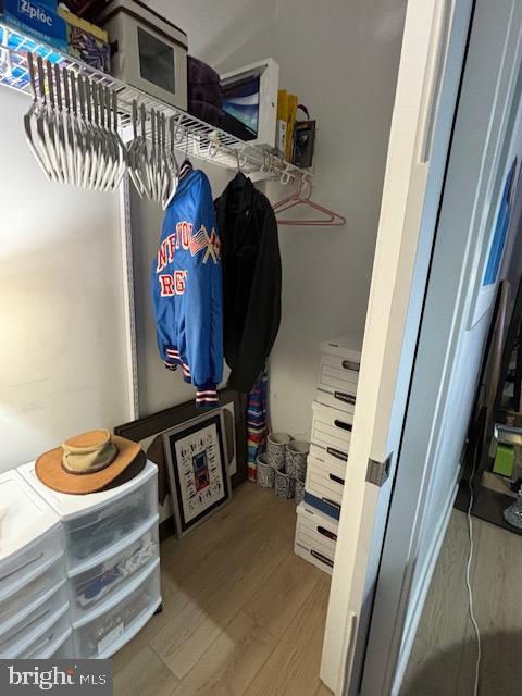 1111 Orren St NE Unit 300, Washington, DC 20002 - spacious closet with wood finished floors
