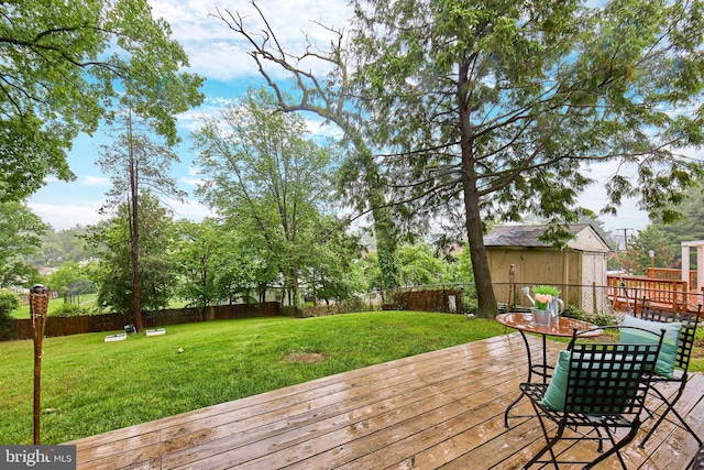 6823 Donahue Ct, Falls Church, VA 22042 - view of deck