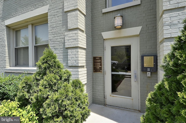 4402 1st Pl NE Unit 11, Washington, DC 20011 - property entrance with brick siding